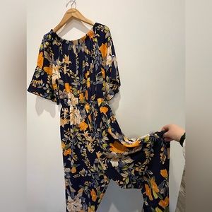 Floral, flowy, fantabulous jumpsuit!